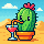 Cactus sips Cocktail