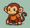 Monkey in T-Shirt