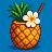 Flower Pinapple Cocktail